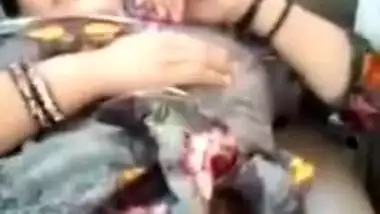 Horny XXX wife exposes sweet pussy in backseat of the Desi driver