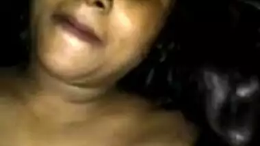 Busty Desi wench poses for MMS video when taking dude' XXX prick