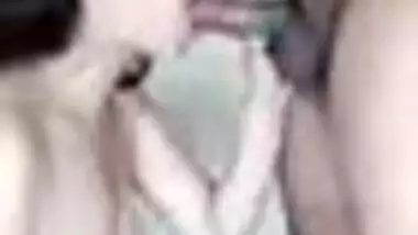 Whorish wife with mask is fucked by her XXX lover in Desi homemade porn