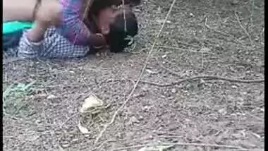 Cheating lewd wife is caught fucking outdoor with tramp, Desi mms XXX sex