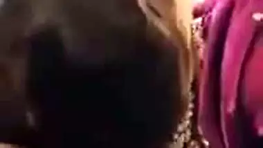 Bahu makes her Sasur happy with a desi blowjob