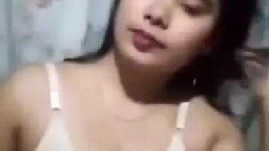 Today Exclusive- Horny Village Girl Shows Her Big Boobs And Pussy Part 2