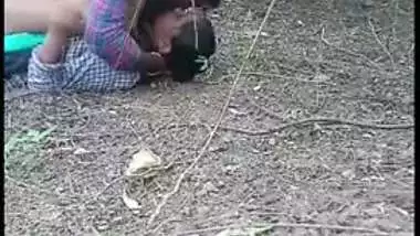 Cheating lewd wife is caught fucking outdoor with tramp, Desi mms XXX sex