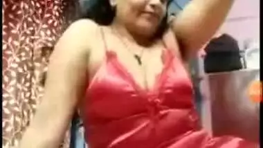 Nice Indian mom is filled with a desire to film solo XXX video