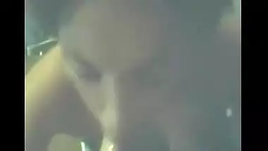 Desi bhabhi giving an awesome oral stimulation to her horny husband