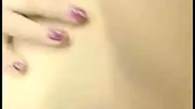 Nude Sobia babe gives close-up of her Desi XXX breasts and wet holes