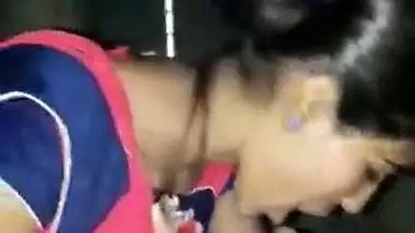 Village Maid Sucking Cock MMS