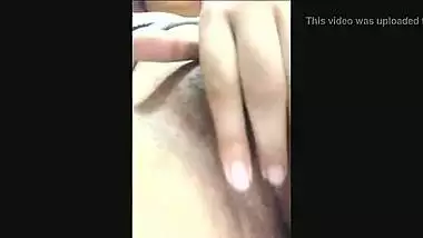 Porn videos of a college girl playing with and satisfying her tight pussy