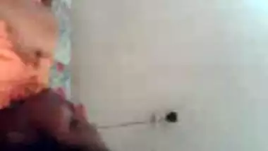 Southindian Mallu Girl's BIG Boobs sucking by her BF at home