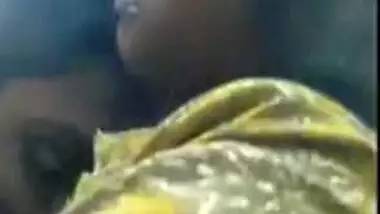 Beautiful girl shows her boobs and lovely nipples sucking