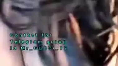 Two naked Desi chicks lets horny guy fuck them both in XXX 3some