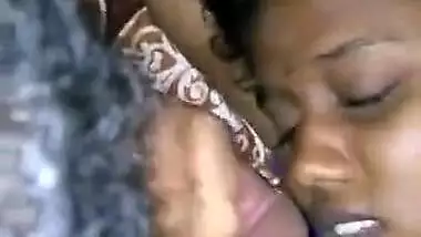 Married Tamil Wife Sucking Dick at Night